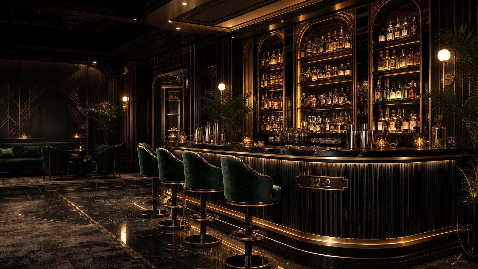 The TwentyTwo-2 private cocktail bar